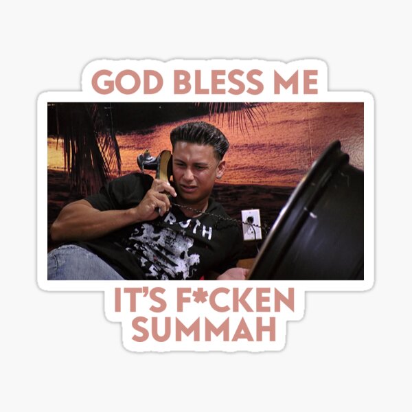 Artikel-Vorschau von Gott segne mich, es ist verdammt nochmal, DJ Pauly D, Pauly D, Paulydedit, Jerseyshore, Gott segne mich, DJ Paulyd, designt und verkauft von Valadin-Mumble.
