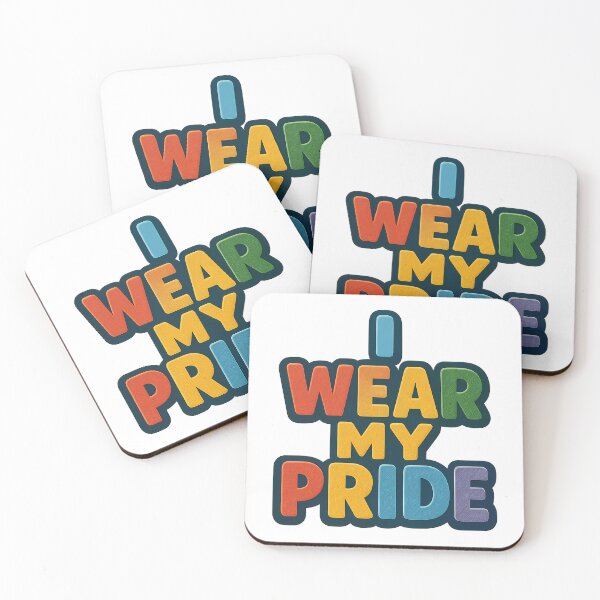 Item preview, I Wear My Pride – Bold Typography Design designed and sold by Haus Of Sin.