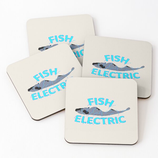 Item preview, Electric Fish – Vibrant Neon Aquatic Art designed and sold by JR78.