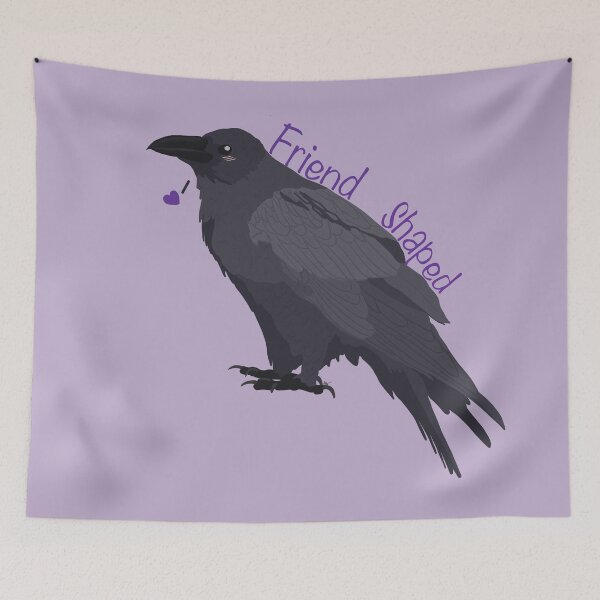 Item preview, Friend Shaped: Raven designed and sold by KLTcreations.
