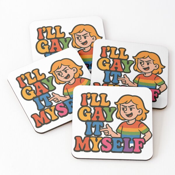 Item preview, I’ll Gay It Myself – Bold Pride Art designed and sold by Haus Of Sin.