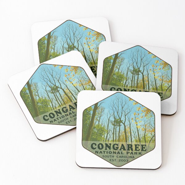 Item preview, Congaree National Park South Carolina Retro Sticker designed and sold by Ismeal Von.