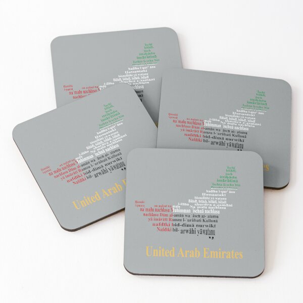 Item preview, UAE Anthem Flag and Map – Emirati National Pride Design designed and sold by JR78.