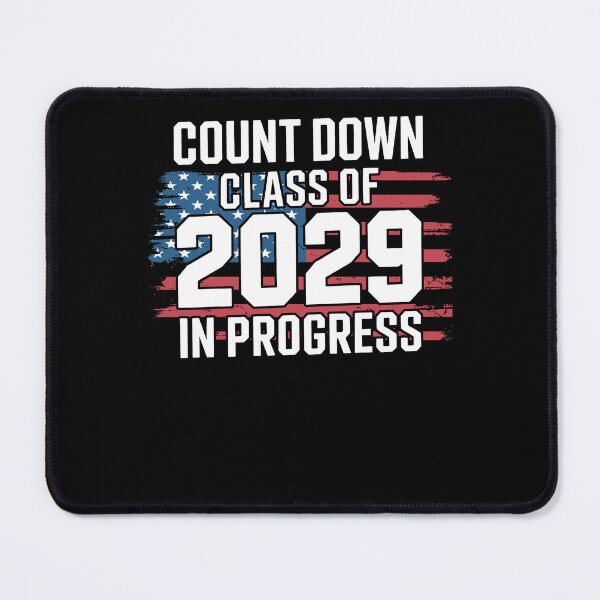 Item preview, Class Of 2029 Count Down 8th Grade Graduation American Flag designed and sold by 07Art.