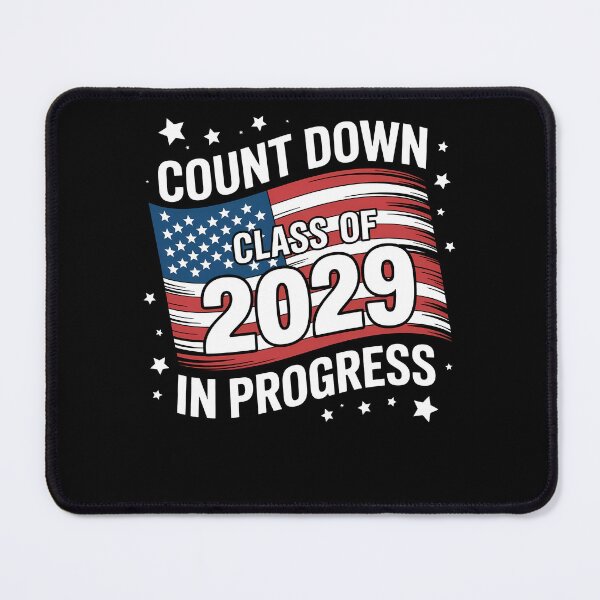 Item preview, Class Of 2029 Count Down 8th Grade Graduation American Flag designed and sold by 07Art.