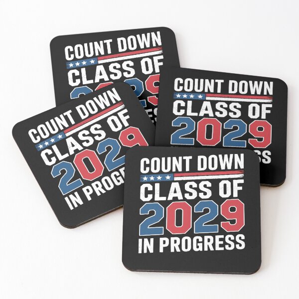 Item preview, Class Of 2029 Count Down 8th Grade Graduation American Flag designed and sold by 07Art.