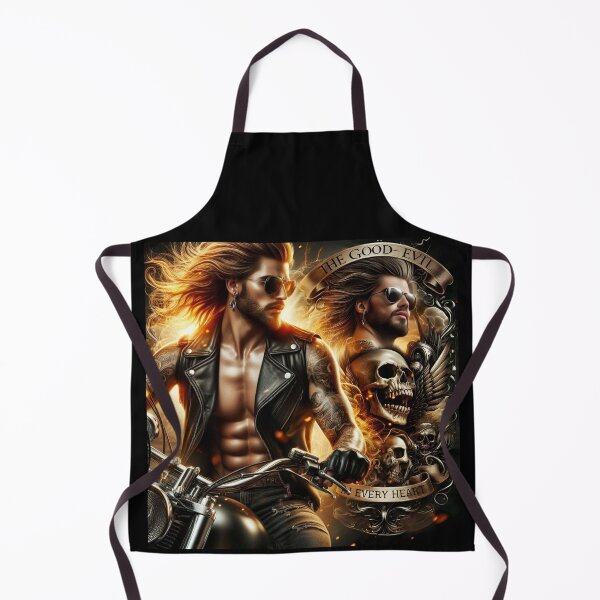 Item preview, Gothic Man Biker Winged Skull designed and sold by Voodoo Store Paranormal Collections.