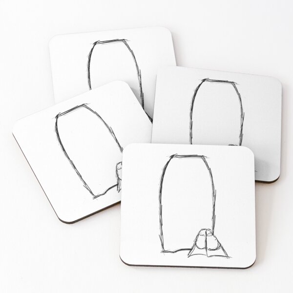 Item preview, Sketchy Bodyboard & Fins T-shirt Sticker design designed and sold by Design--Spore.