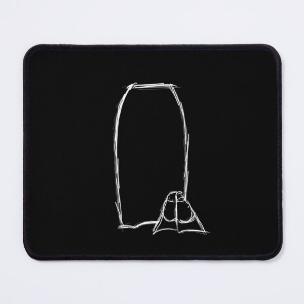 Item preview, Sketchy Bodyboard & Fins - White T-shirt Sticker design designed and sold by Design--Spore.