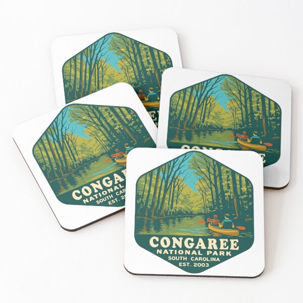 Item preview, Congaree National Park South Carolina Retro Sticker designed and sold by Ismeal Von.