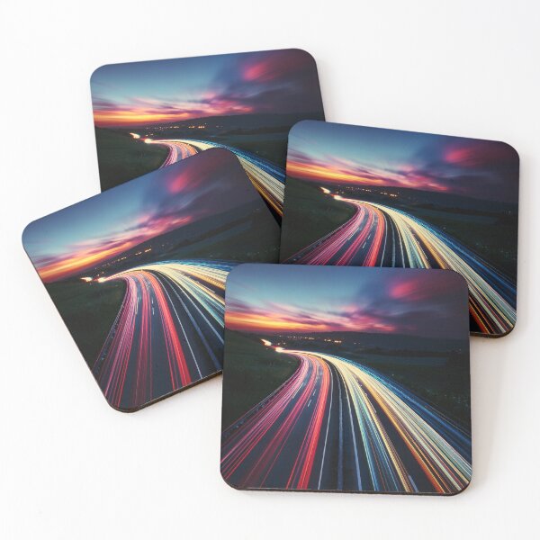 Item preview, Long exposure neon light trails designed and sold by Long Exposure.