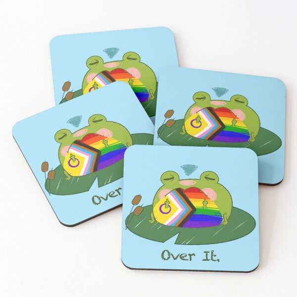 Item preview, Queer and Over It Frog designed and sold by Mickey0o.
