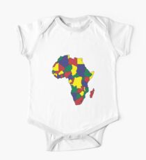 Colorful Africa One Piece - Short Sleeve