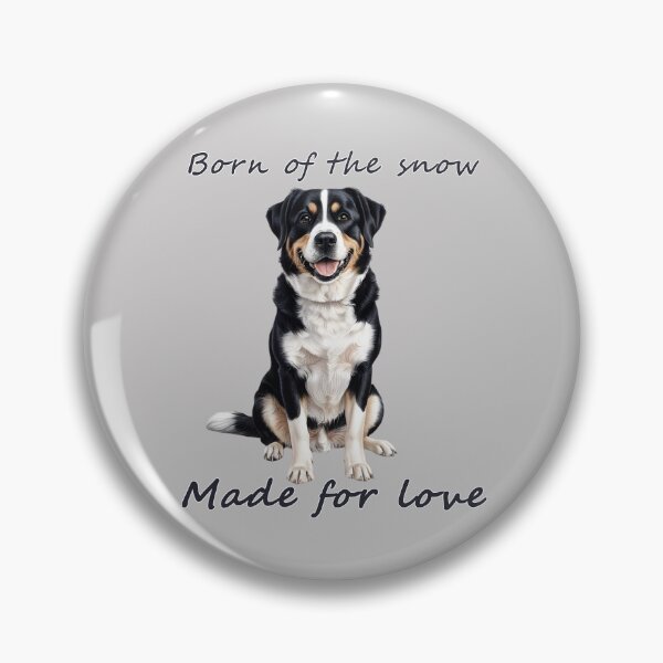 Item preview, Born of Snow – Finnish Lapphund Love designed and sold by Pawtraitvibes.