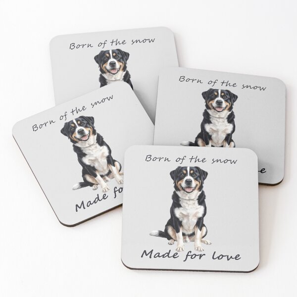 Item preview, Born of Snow – Finnish Lapphund Love designed and sold by Pawtraitvibes.
