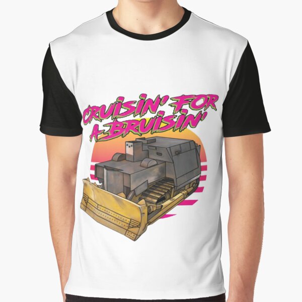 Item preview, Cruisin for a Bruisin  Killdozer Funny Shirt designed and sold by Trending shop.
