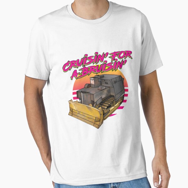 Item preview, Cruisin for a Bruisin  Killdozer Funny Shirt designed and sold by Trending shop.