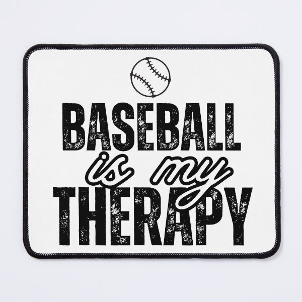 Item preview, Baseball Is My Therapy designed and sold by Worn Wild Threads.