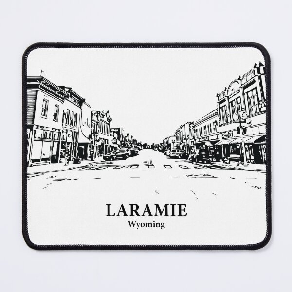 Item preview, Laramie - Wyoming designed and sold by Lakeric Cityscapes.
