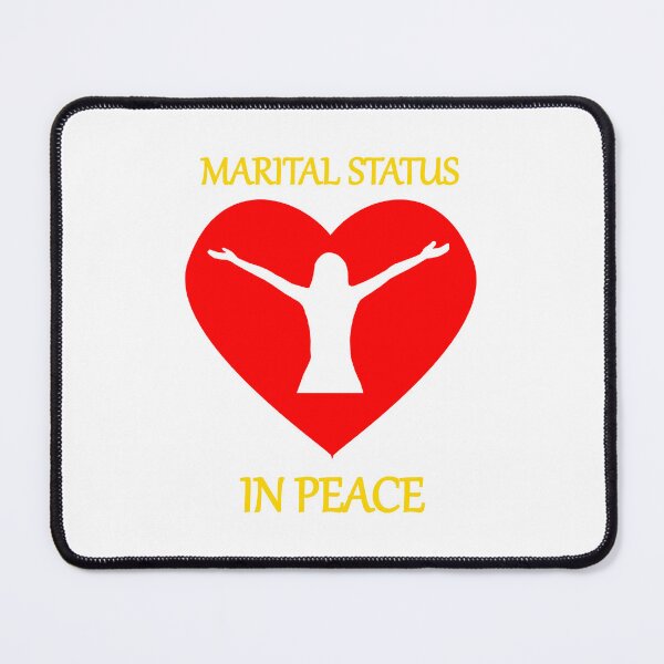 Item preview, Marital Status: In Peace – Funny and Independent Statement Design designed and sold by JR78.