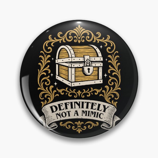 Item preview, Definitely Not A Mimic Funny Tabletop RPG designed and sold by pixeptional.