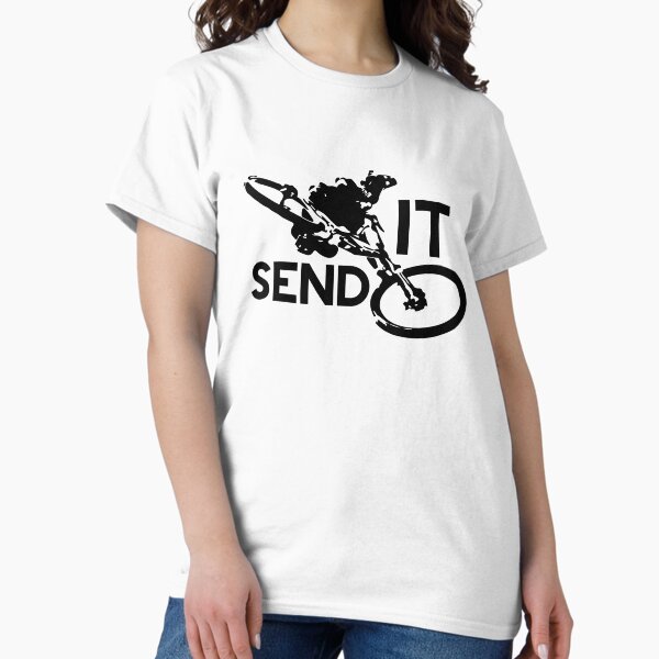 Item preview, Send It Downhill Mountain biking designed and sold by Design--Spore.
