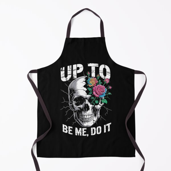 Item preview, Rebel Skull and Roses Cracked Head Quote Design – Be Me, Do It designed and sold by Taans-Creation.