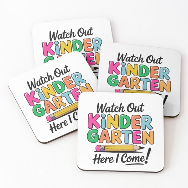 Item preview, Watch Out Kindergarten Here I Come First Day Pre-K Girl Boy Kids designed and sold by clothesy7.