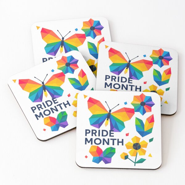 Item preview, PrismWild Pride Geometric Bold Rainbow Shapes designed and sold by PrismWild.