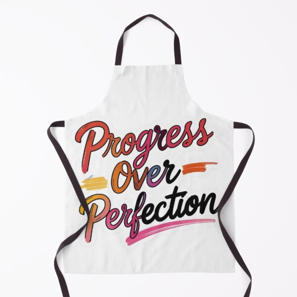 Item preview, Progress over perfection design designed and sold by Motivated Sensei.