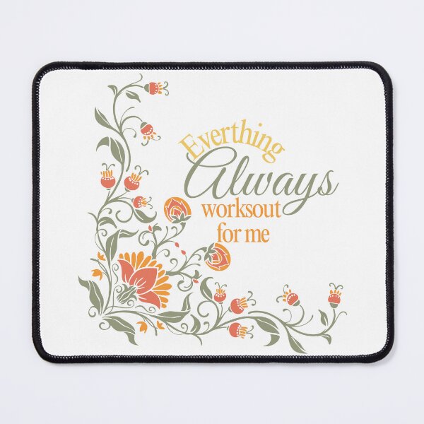 Item preview, everything always worksout for me designed and sold by Taloory.