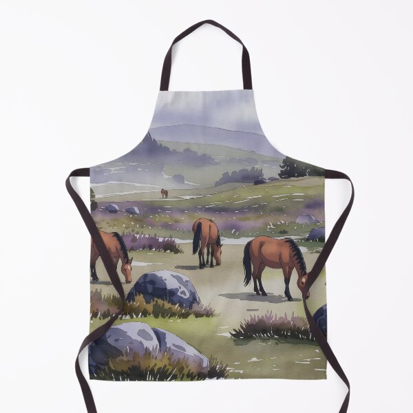 Item preview, Dartmoor Ponies: Grazing on Devon’s Open Moor designed and sold by LSVart.