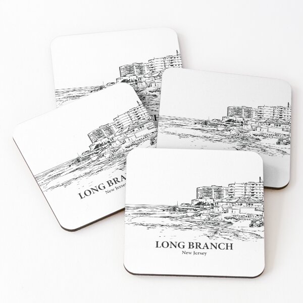 Item preview, Long Branch - New Jersey designed and sold by Lakeric Cityscapes.
