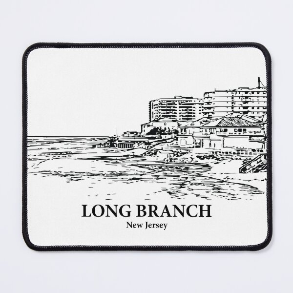 Item preview, Long Branch - New Jersey designed and sold by Lakeric Cityscapes.