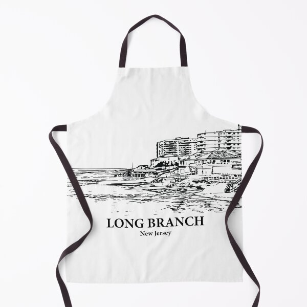 Item preview, Long Branch - New Jersey designed and sold by Lakeric Cityscapes.