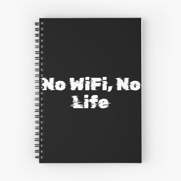 Item preview, No WiFi, No Life designed and sold by Ninjacatoff.