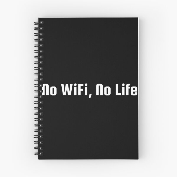 Item preview, No WiFi, No Life designed and sold by Ninjacatoff.