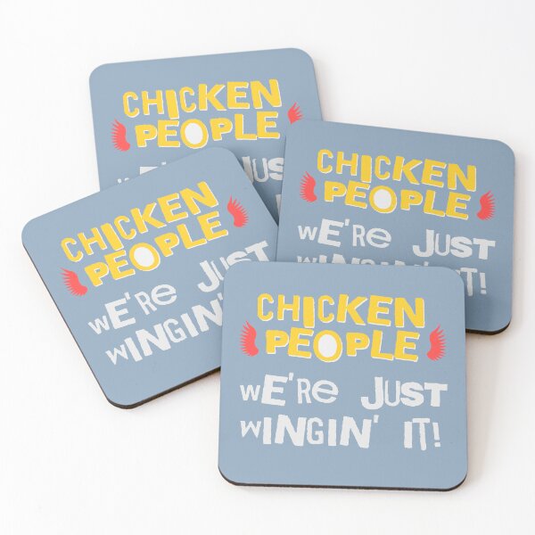 Item preview, CHICKEN PEOPLE: We're Just Wingin' It designed and sold by rockandahardplaceradio.