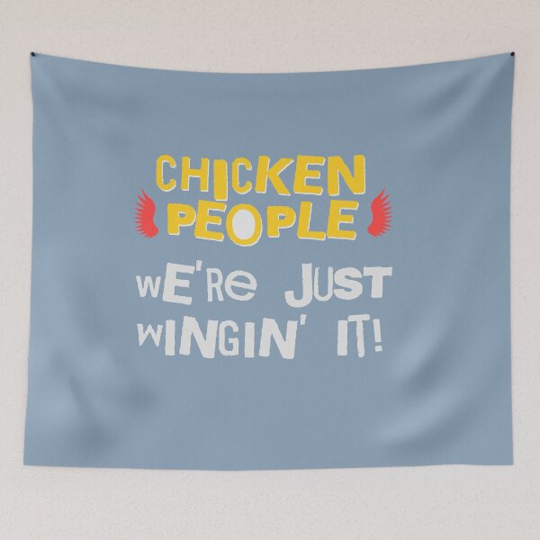 Item preview, CHICKEN PEOPLE: We're Just Wingin' It designed and sold by rockandahardplaceradio.