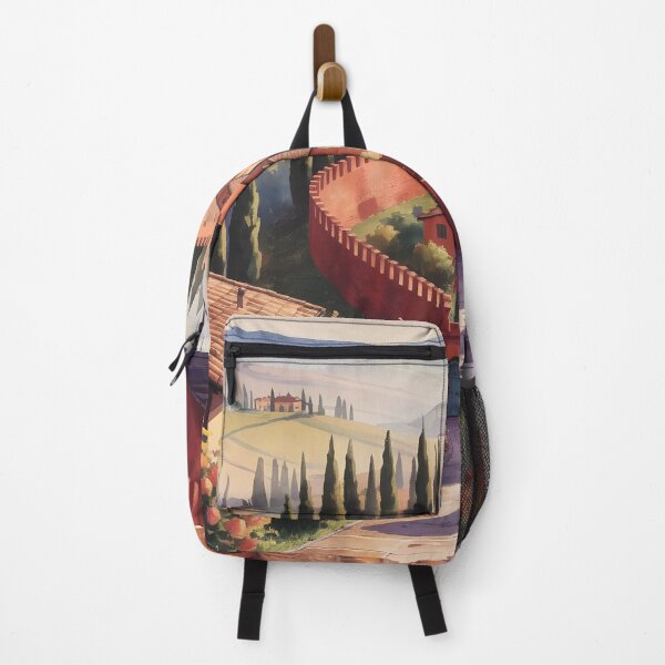 Item preview, Corinaldo, Marche: Early Autumn Afternoon designed and sold by LSVart.