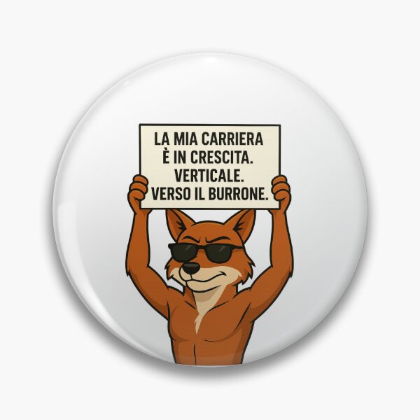 Item preview, Volpe Ironica – Carriera in Crescita (Verso il Burrone) designed and sold by IroniaeCo.