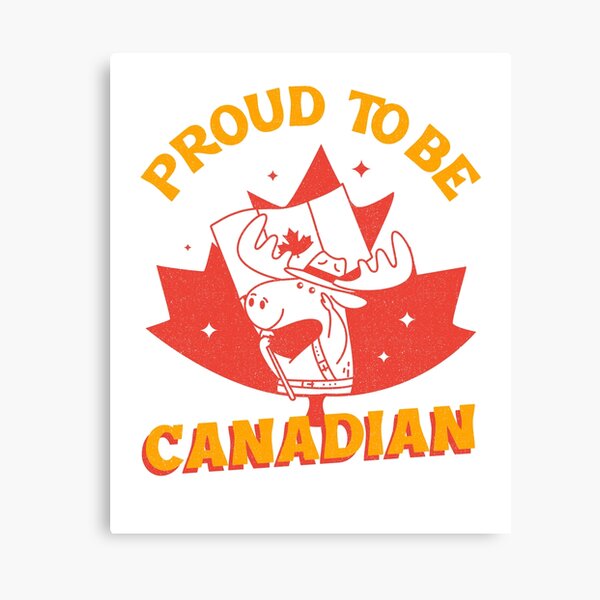 Item preview, Proud To Be Canadian – Cute Moose Canada Day Design designed and sold by Artpace.