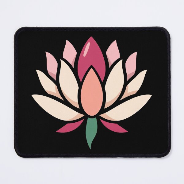 Item preview, Stylized Lotus Flower designed and sold by Agnes-Creative.