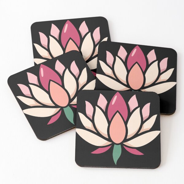 Item preview, Stylized Lotus Flower designed and sold by Agnes-Creative.