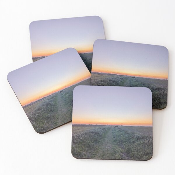 Item preview, Sunset over Houvig Beach designed and sold by AchimKos.