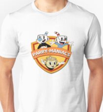 Parry-Maniacs feat. Cupheads Unisex T-Shirt