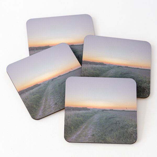 Item preview, Sunset over Houvig Beach designed and sold by AchimKos.
