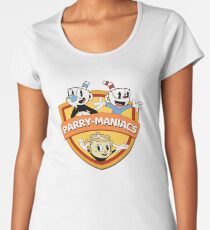 Parry-Maniacs feat. Cupheads Women's Premium T-Shirt