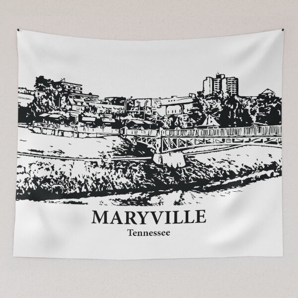 Item preview, Maryville - Tennessee designed and sold by Lakeric Cityscapes.