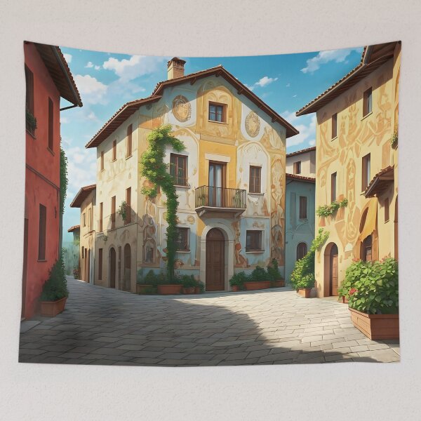 Item preview, Dozza, Emilia-Romagna: Medieval Hilltop Murals designed and sold by LSVart.